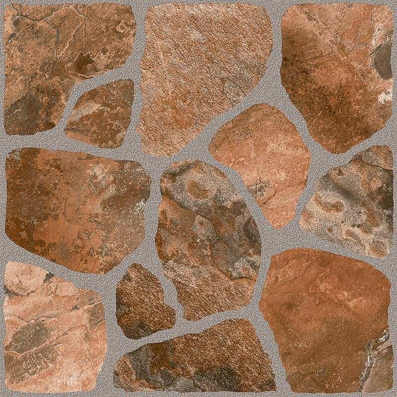 RUSTIC PATTERN BROWN
