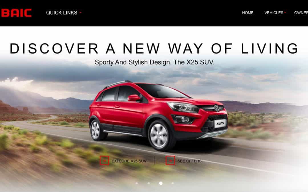 BAIC Web development