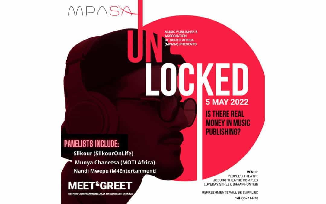 MPA SA ‘Meet and Greet’- Music Publishing: Unlocked!