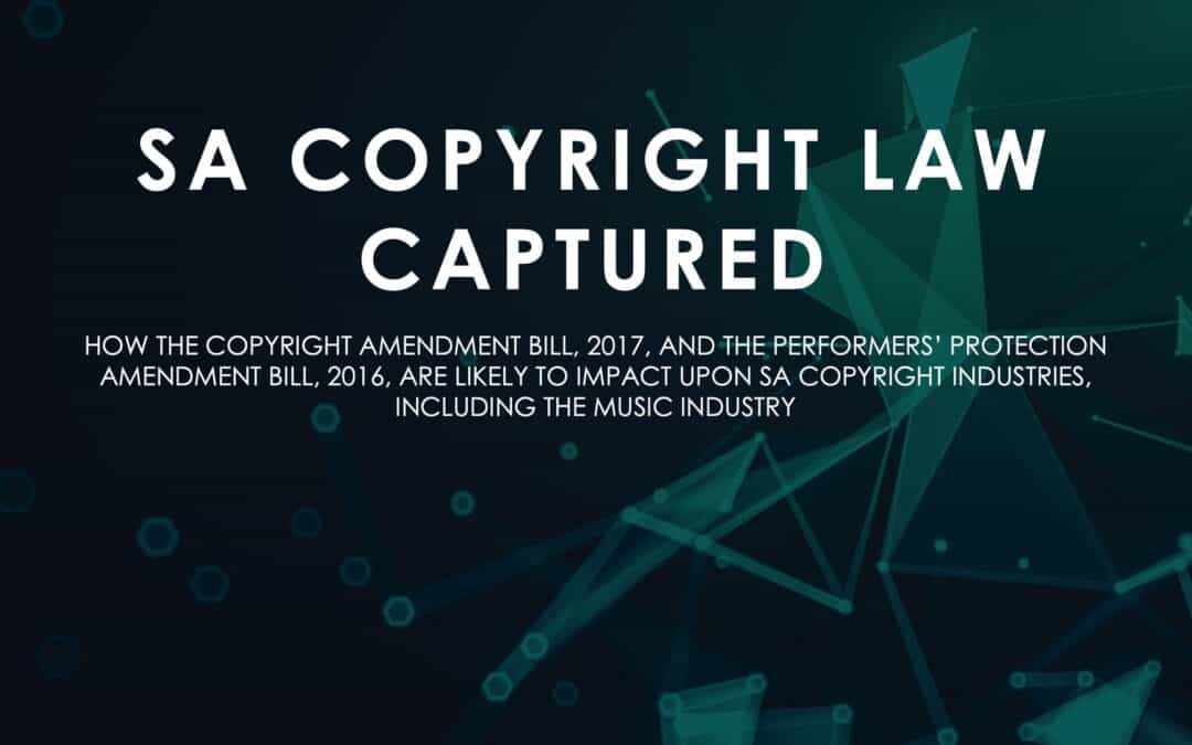 SA Copyright Law Captured